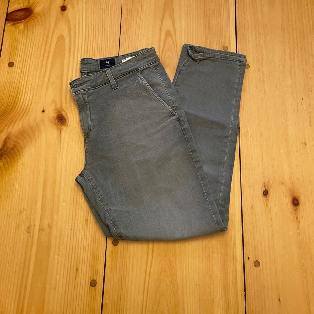 AG Adriano Goldschmied The Caden Women's Size 27 Green, olive Jeans - Picture 3 of 11